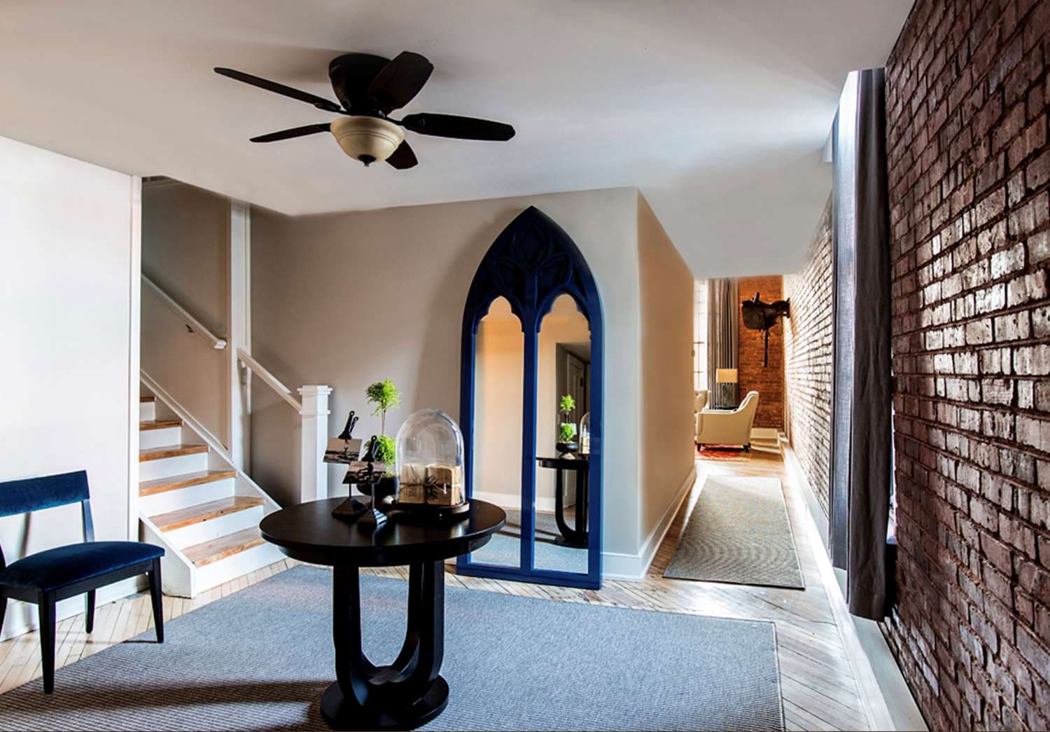 Covered patio with ocean view