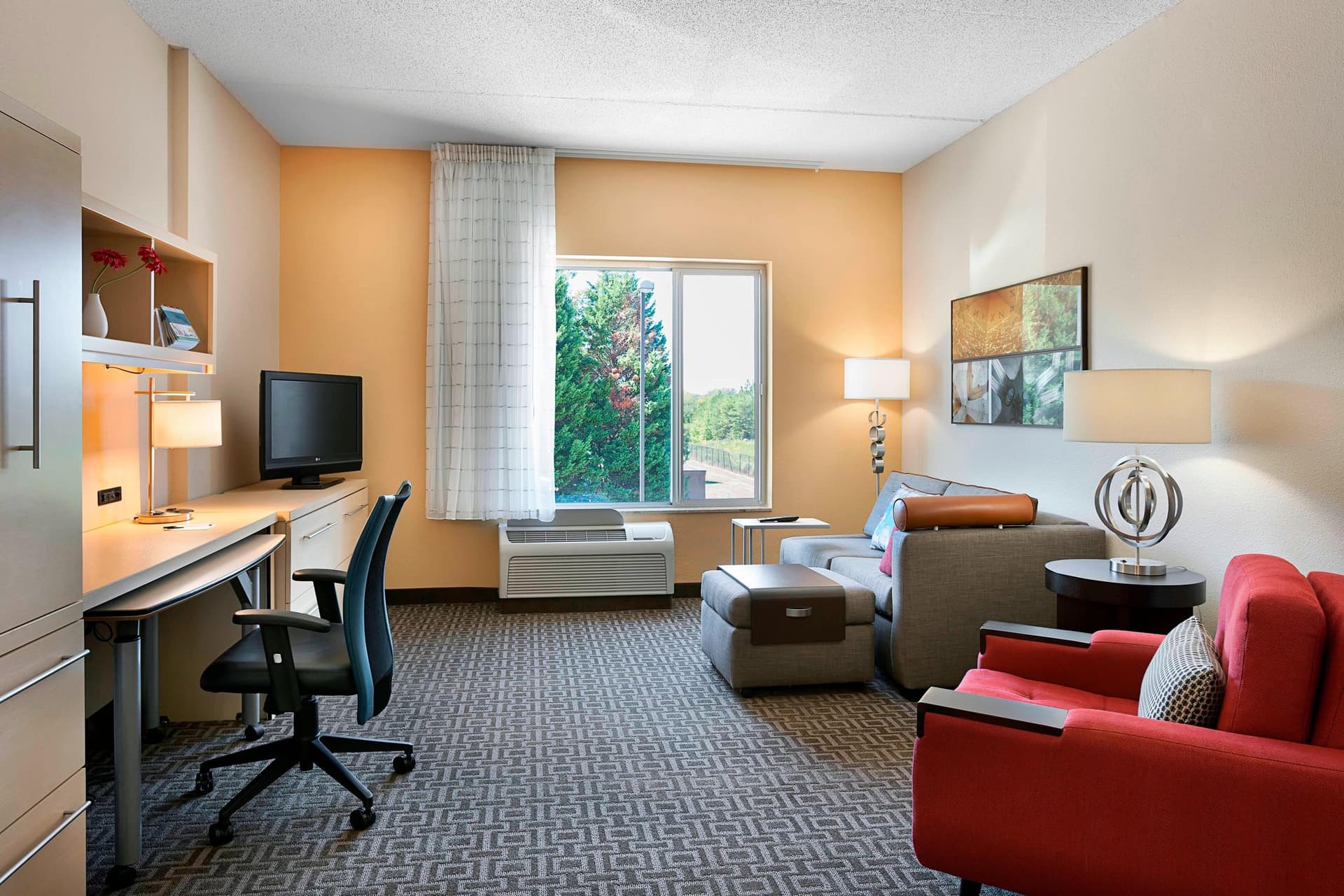 Covered patio with ocean view