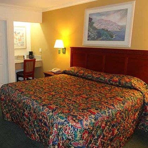 Covered patio with ocean view