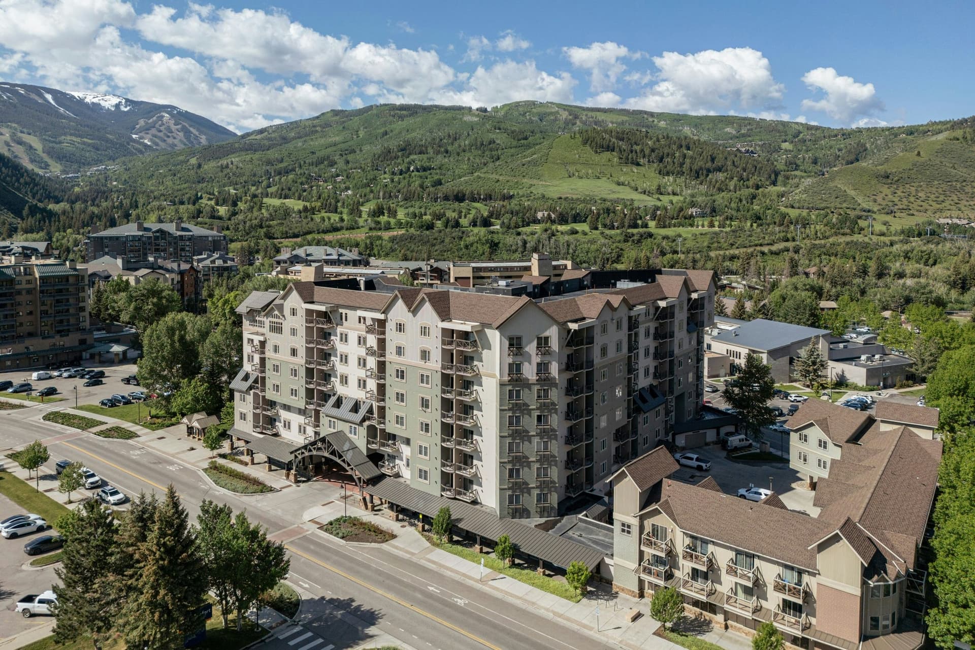 Covered patio with ocean view