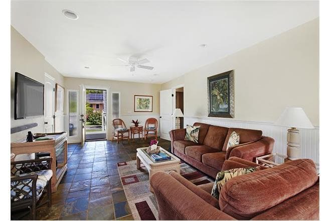 Aerial view of property