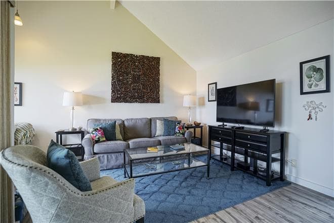 Aerial view of property