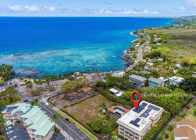 Aerial view of property