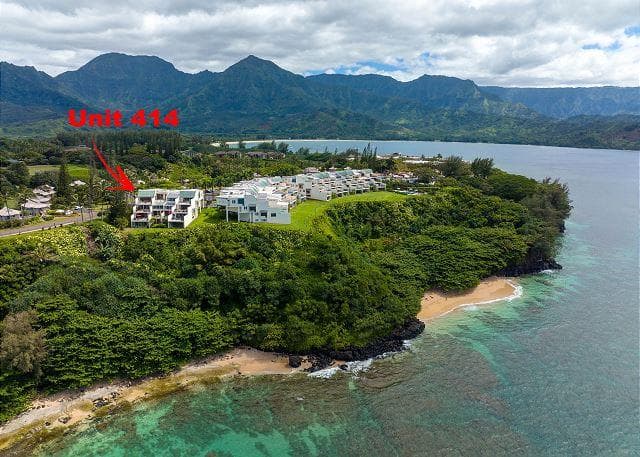 Aerial view of property