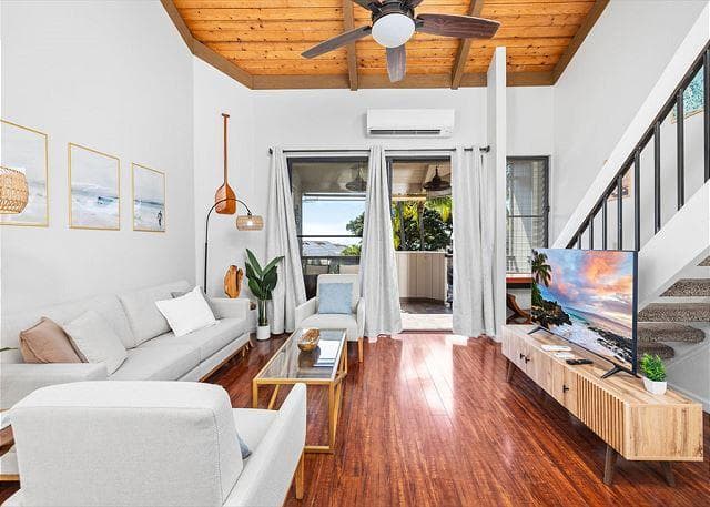 Aerial view of property