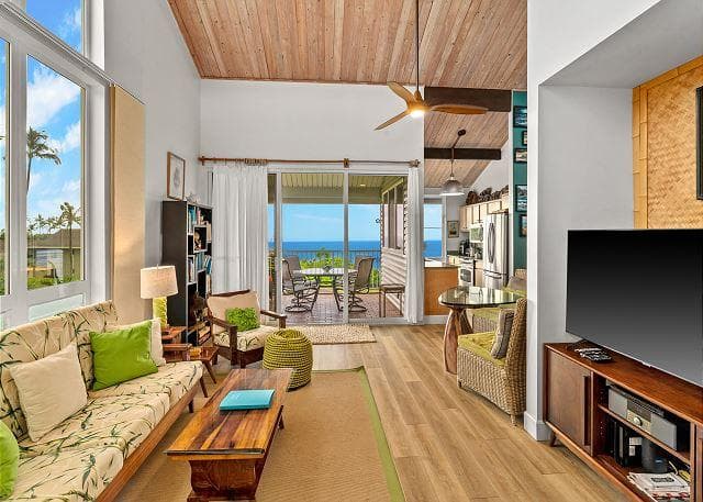 Night scene with hammock