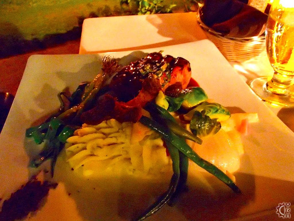 Aerial view of property