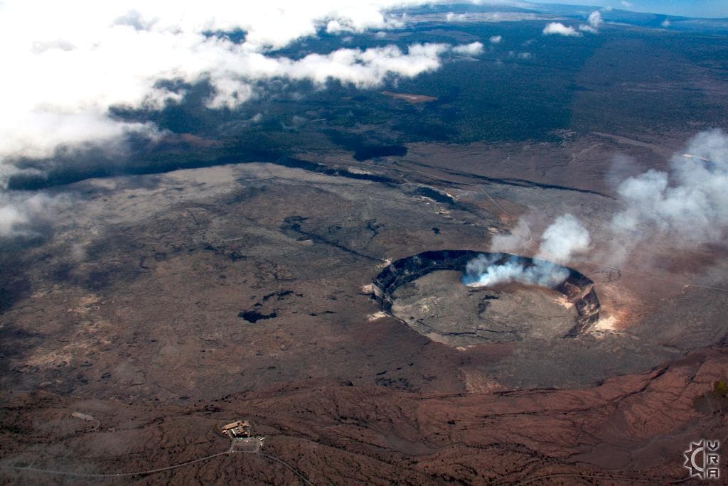 Aerial view of property