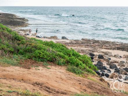 Waialua beach: Kaena Point (north side)