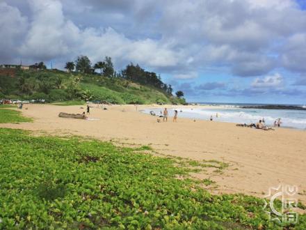 Kapaa beach: Kealia Beach