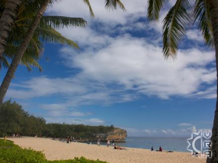Poipu beach: Shipwrecks Beach aka Keoniloa Beach