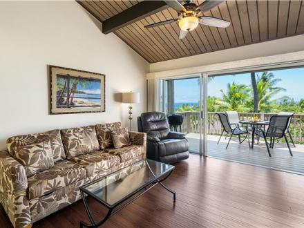 Keauhou condo rental: Keauhou Resort - 1BR Condo Ocean View #113