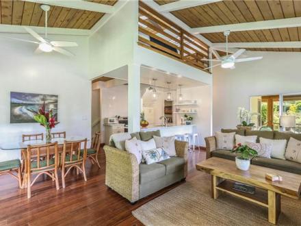 Hanalei vacation rental: Hallor House - 3BR Home Mountain View