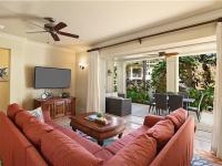 Koloa condo rental: Villas at Poipu Kai - 3BR Condo Garden View #B111