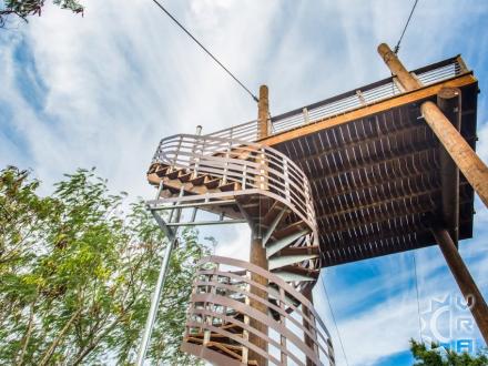 Kahuku thingtodo: Zip Line at Keana Farms